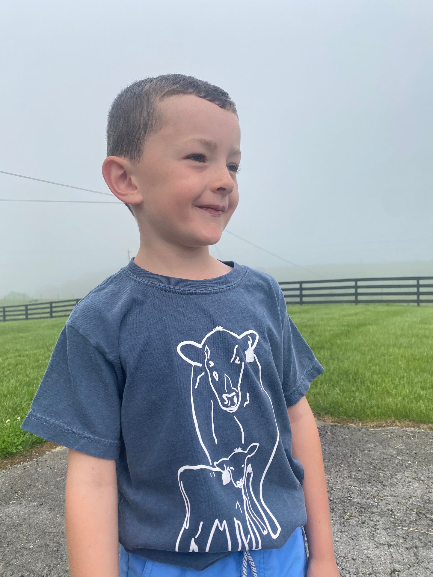 Cow and Calf Short Sleeve Tee