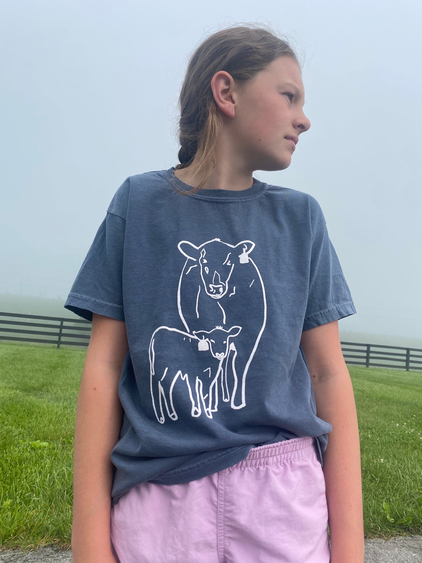 Cow and Calf Short Sleeve Tee