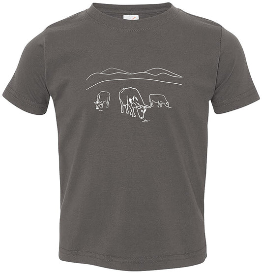 YOUTH COWS IN THE PASTURE SHORT SLEEVE