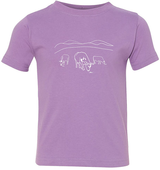 TODDLER COWS IN PASTURE SHORT SLEEVE